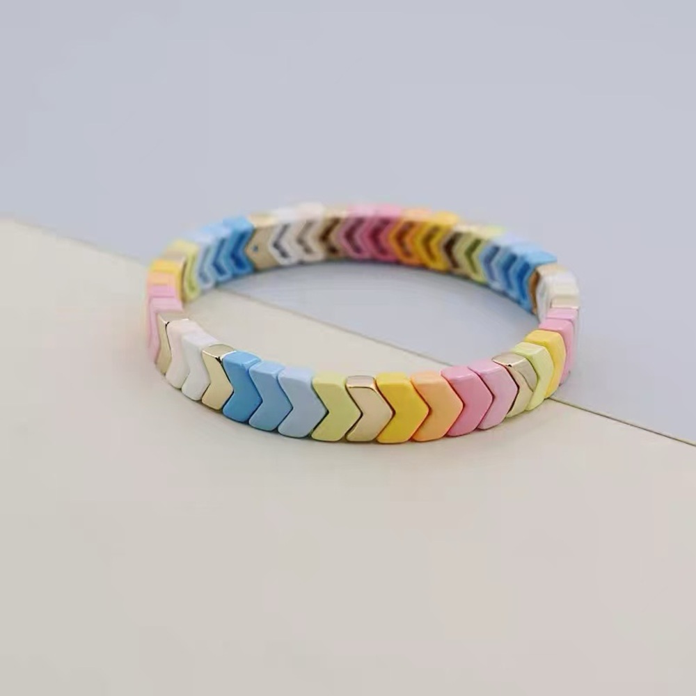 Roxanne Assoulin - Rainbow Brite Bit X Bit Colorful Stretch Bracelet